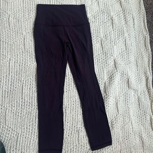 Lululemon purple align leggings 25”